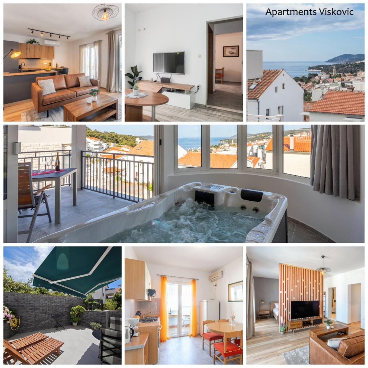 Apartments Viskovic Хвар Экстерьер фото